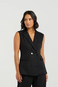 Carrie Vest - Black