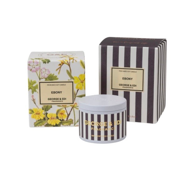 George & Edi - Perfumed Candle - Ebony