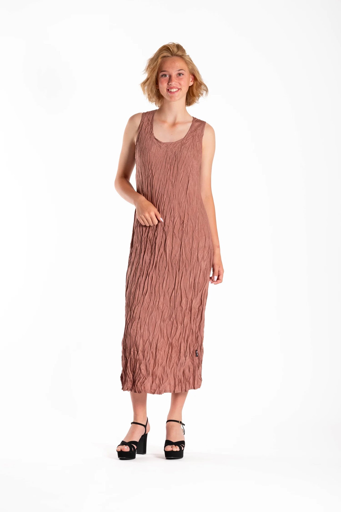 Slip Dress - Smoked Salmon