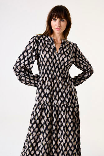 Diamond Print Dress