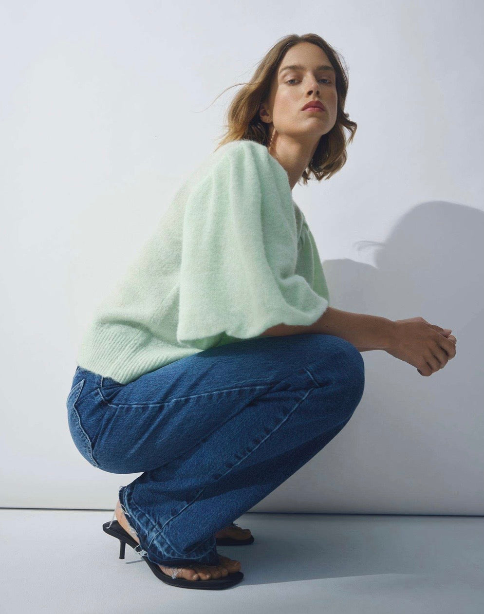 Jinie Hope 2/4 Pullover - Bok Choy