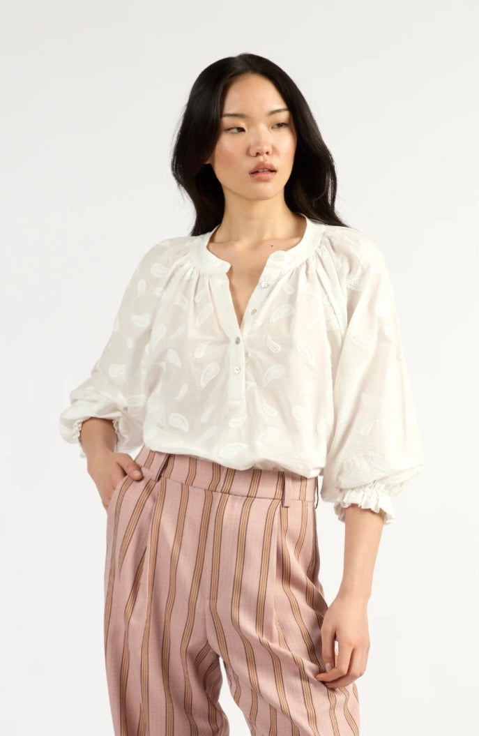 Artist Top - Salt Embroidery