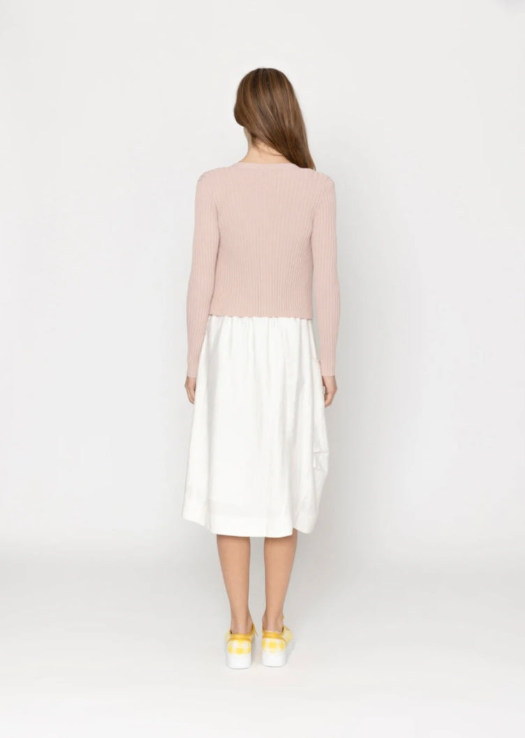 Mia Cardigan - Dusky Pink