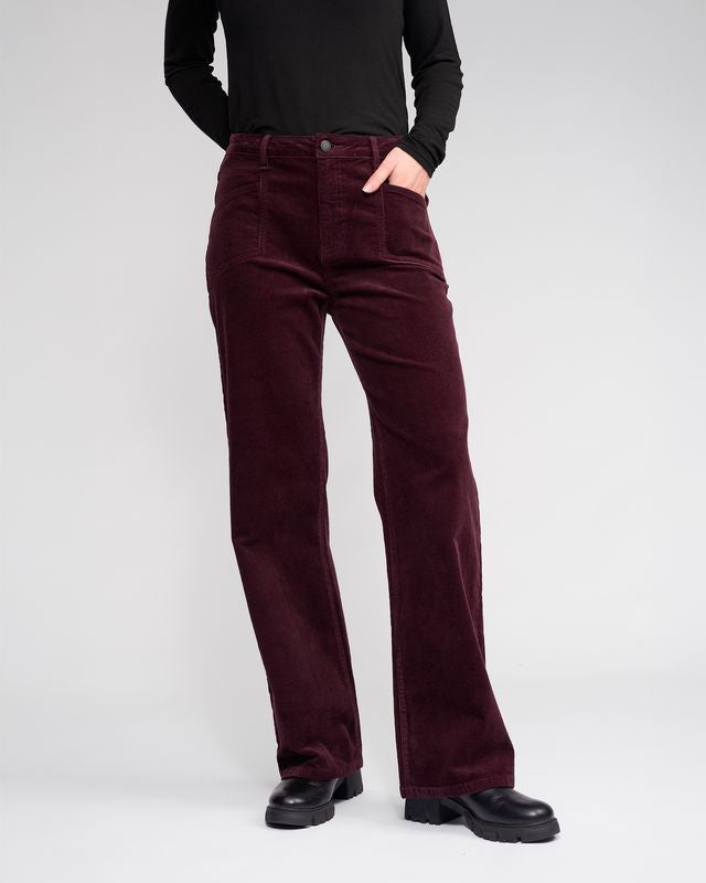 Dallas Cord Pants - Raisin