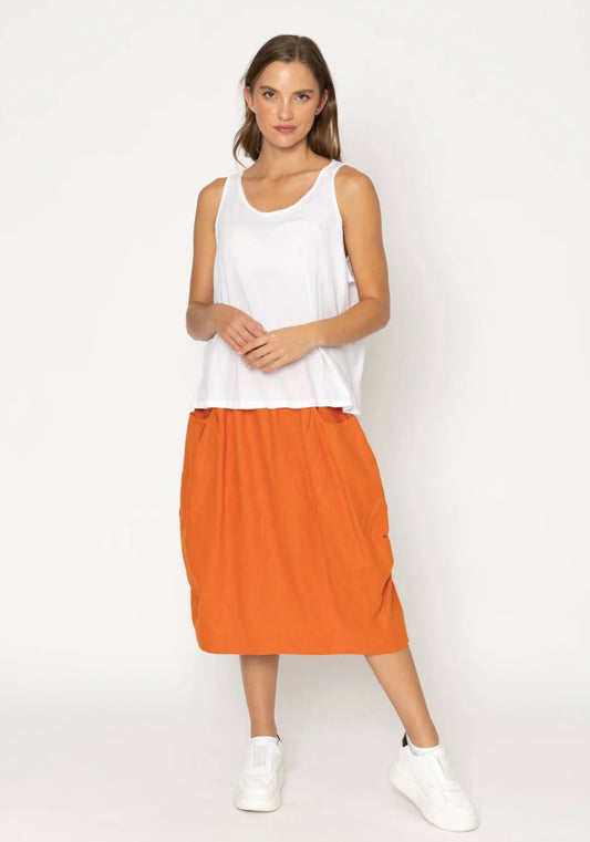 Cooper Skirt - Orange