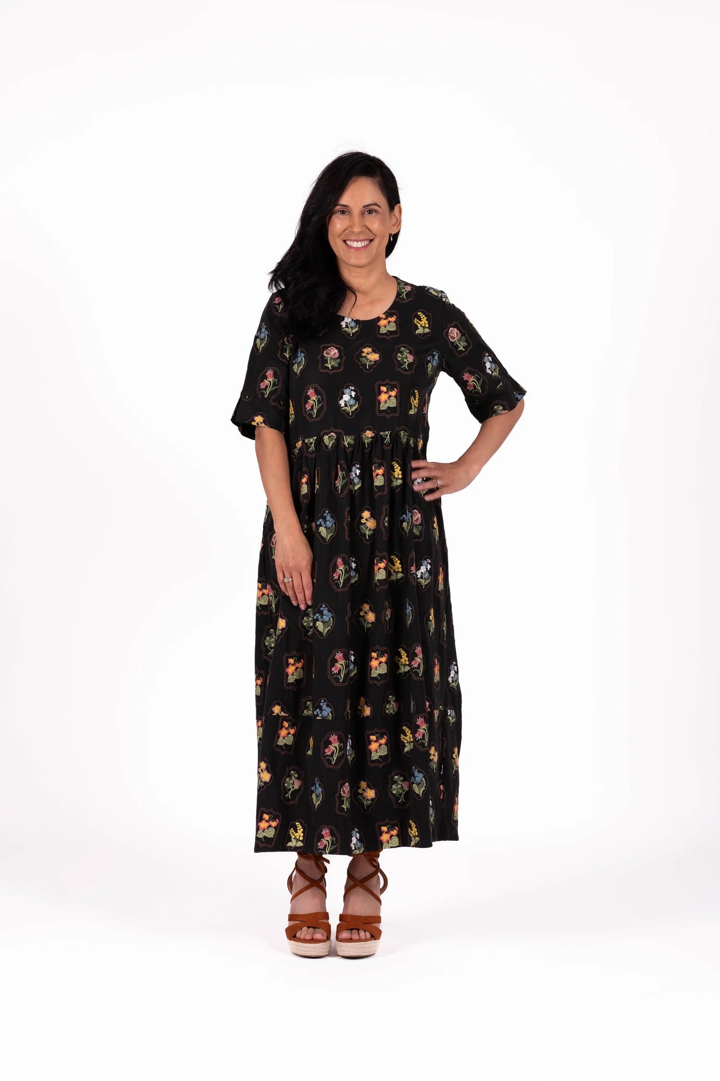 Coco Dress - Garden Medallion