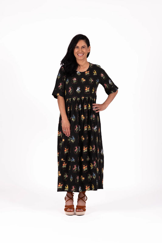 Coco Dress - Garden Medallion