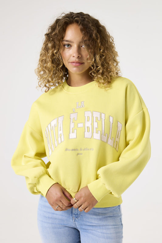 Garcia Sweatshirt - Fresh Yellow