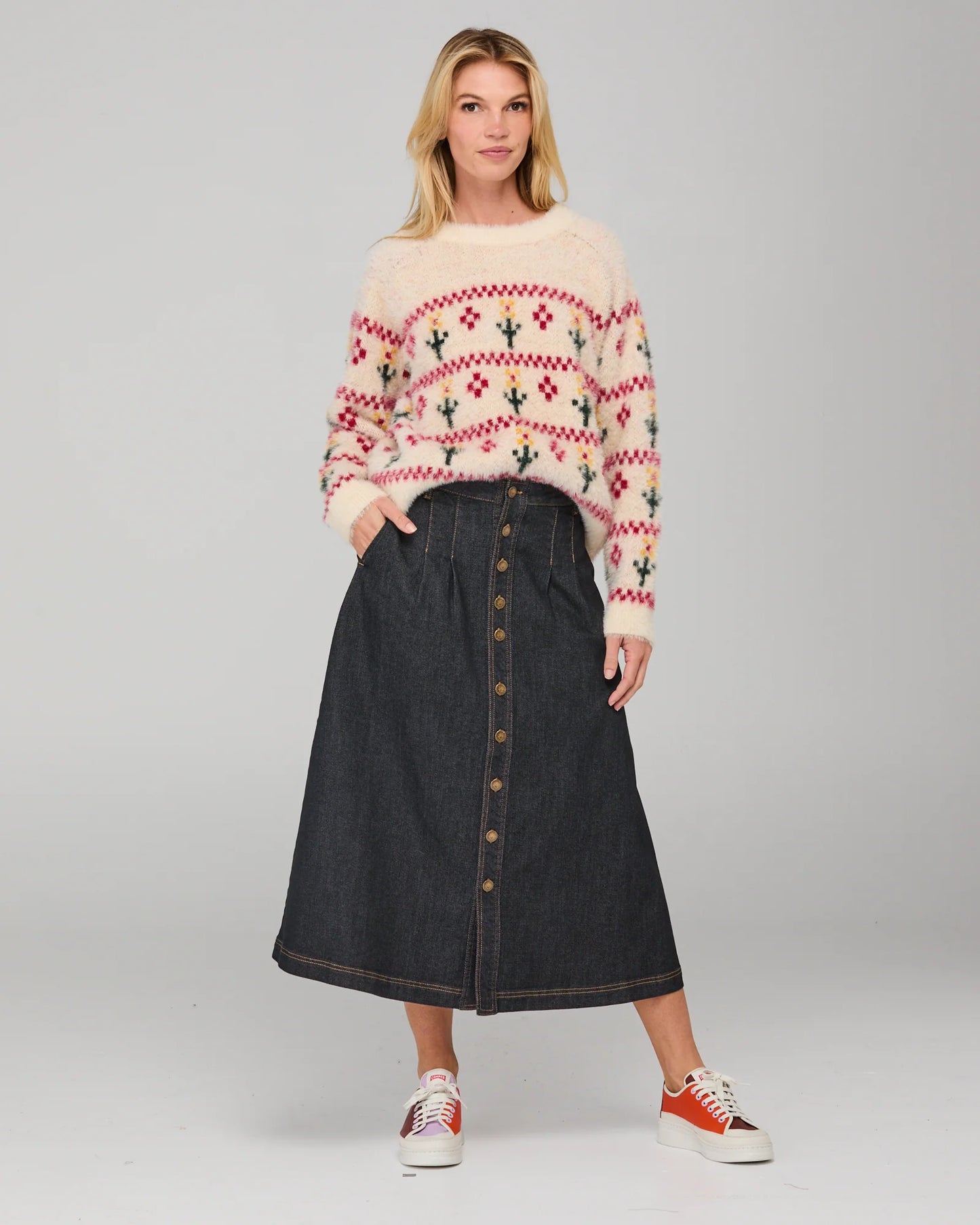 Bellerose Skirt - Midnight Denim