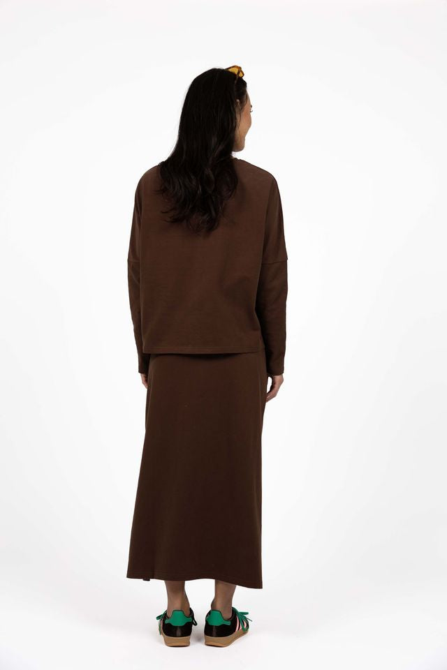 Banter Skirt - Chocolate