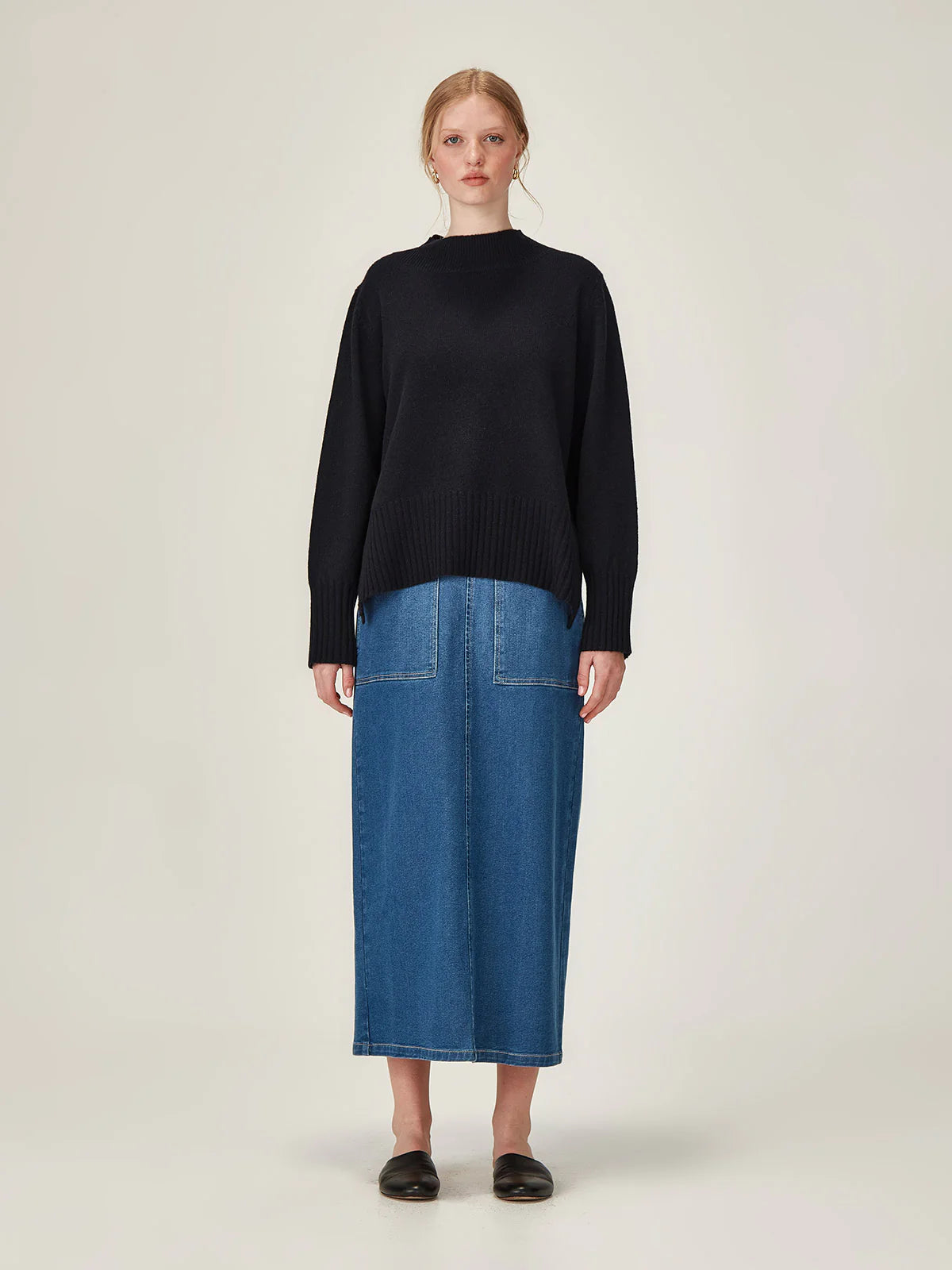 Rei Merino Sweater - Black