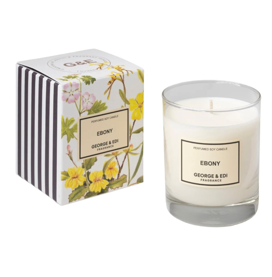 George & Edi - Perfumed Candle - Ebony