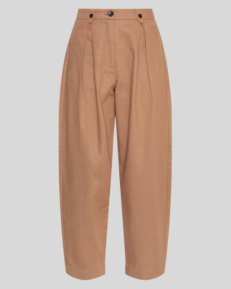Gweneth Waisted Pants - Toasted Coconut