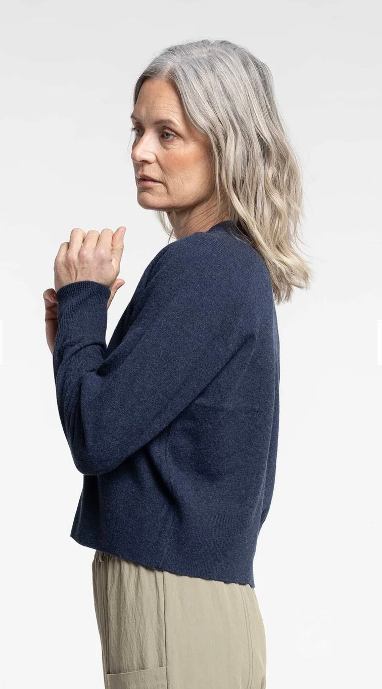 Twizel Cardigan - Indigo