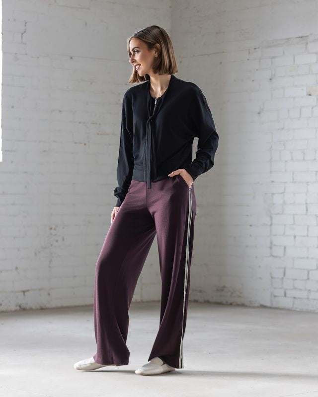 Nina Merino Cardi - Black