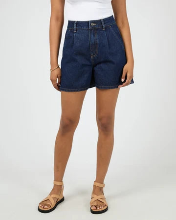 Stevie Denim Shorts - Indigo