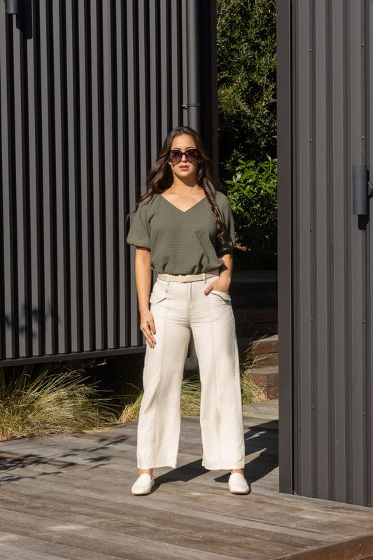 Focus Top - Olive