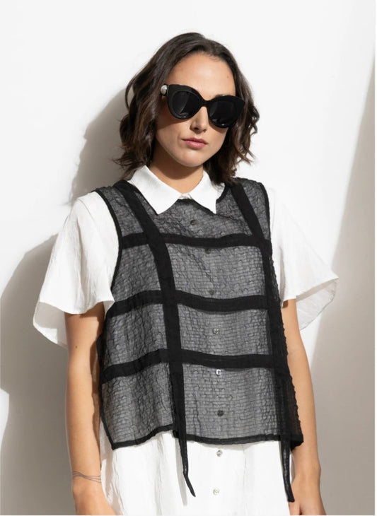 Tavian Vest - Black