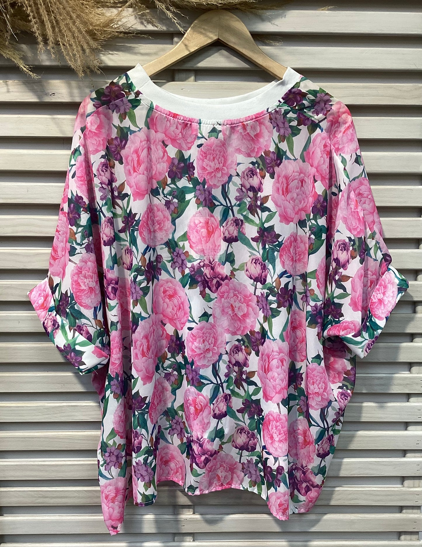Lola Top - Floral/White