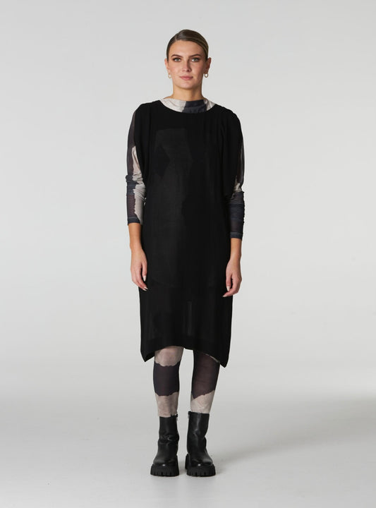 Complexity Tunic Dress - Black