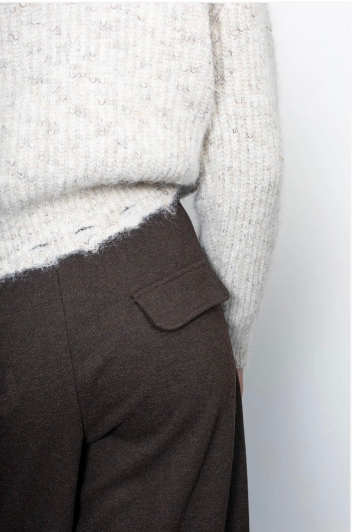 Harlow Pant - Chocolate