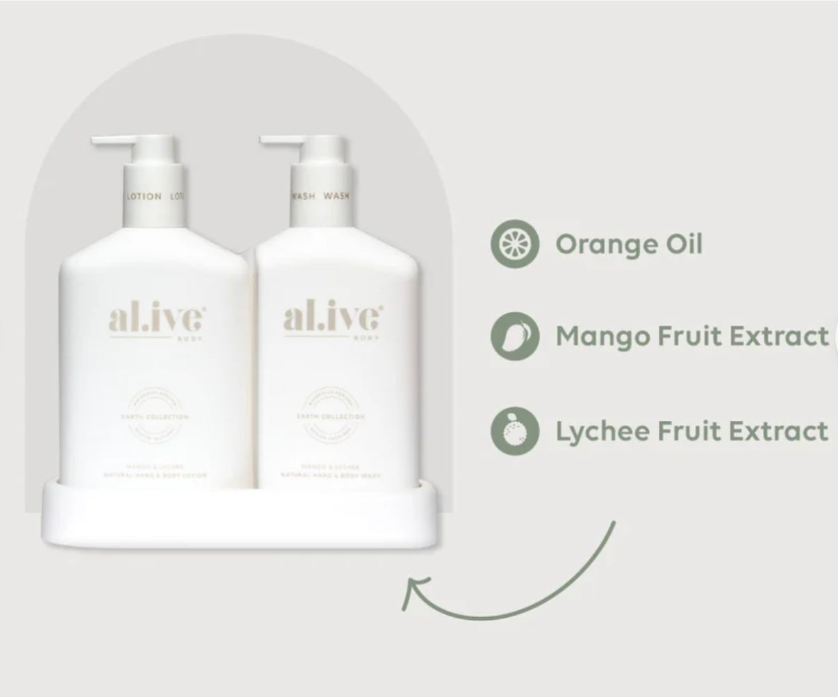 Wash & Lotion Duo - Mango & Lychee