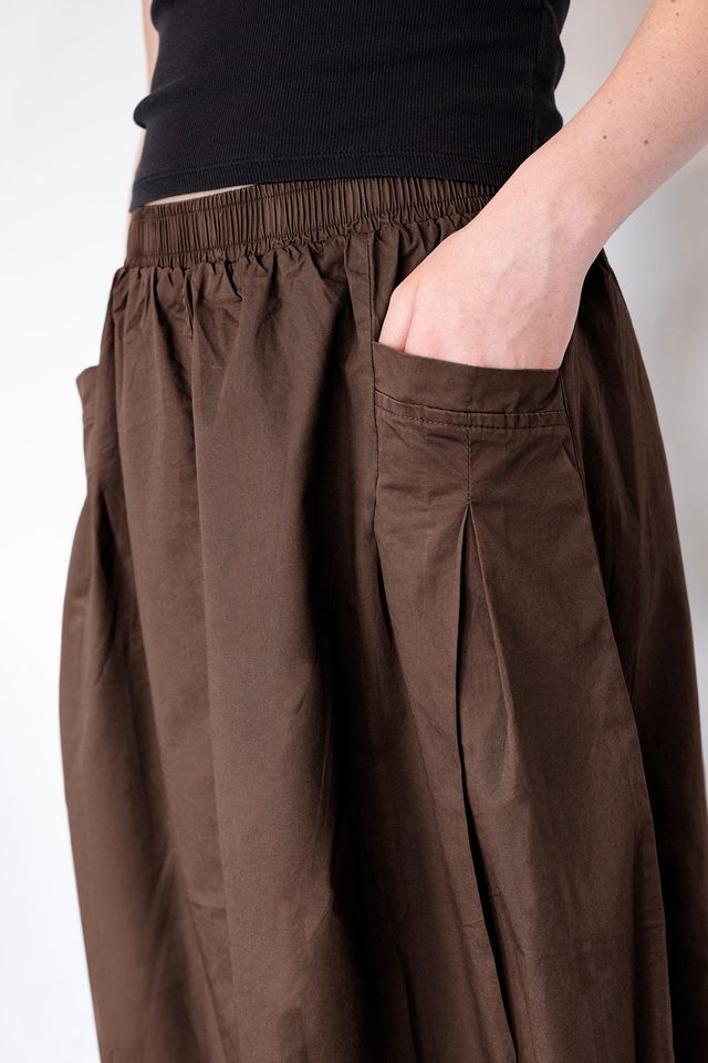 Cyrus Skirt - Chocolate