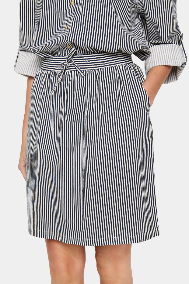 Zalinda Stripe Skirt - Night Sky Stripe
