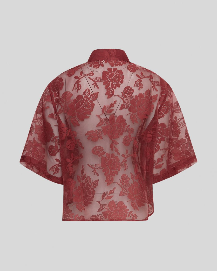 Lettiche 3/4 Shirt - Syrah