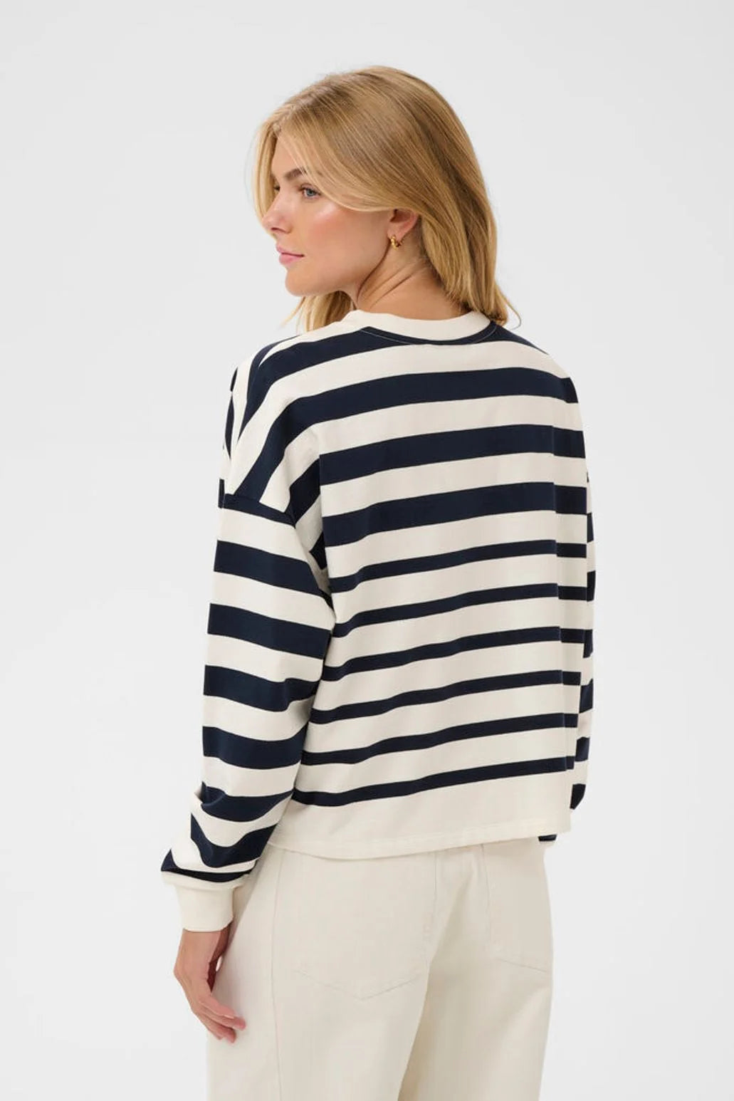 Philene Sweatshirt - Night Sky Stripe
