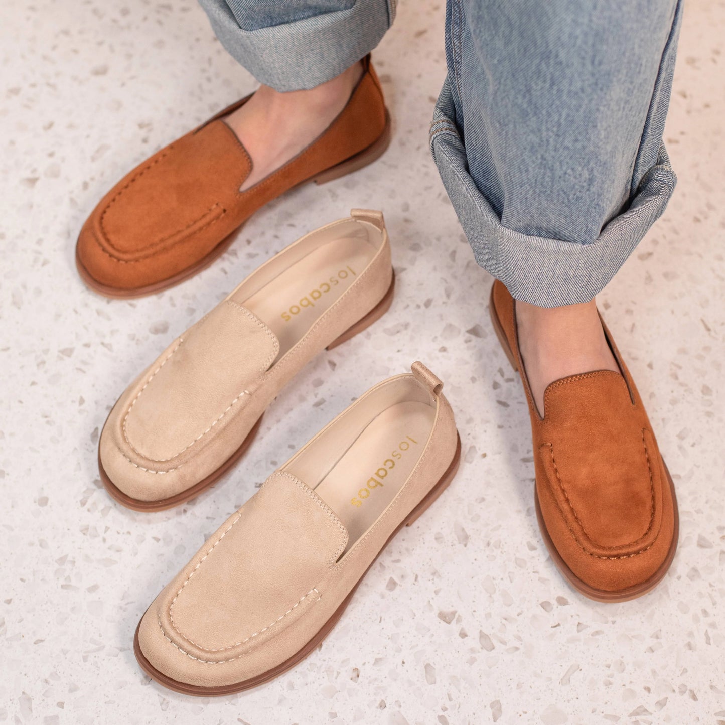 Roma Loafer - Light Taupe