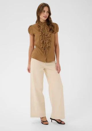 Elli Shirt - Toasted Coconut