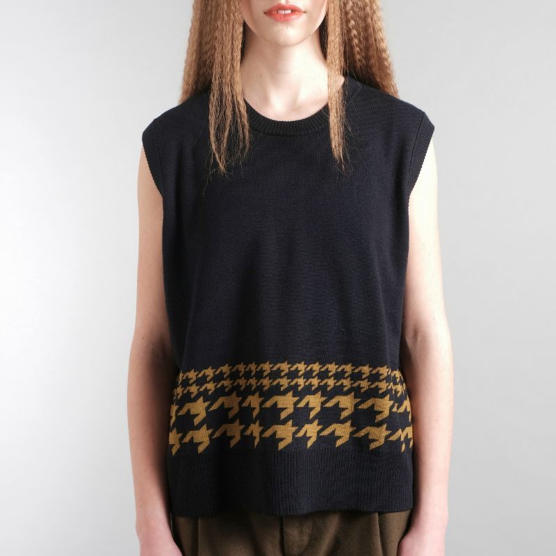 Canny Vest - French Navy/Olive
