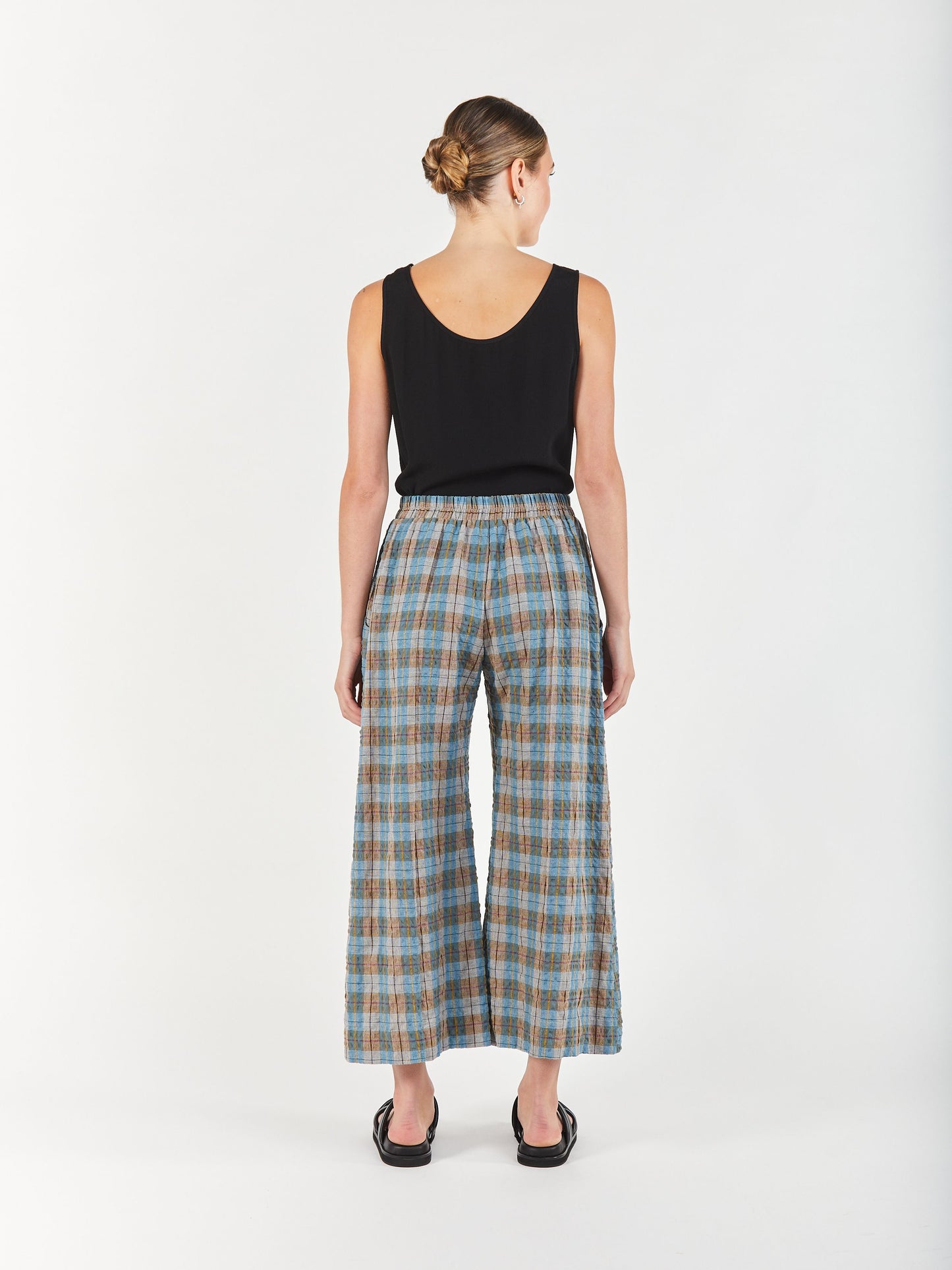 Believer Culottes - Turquoise Check