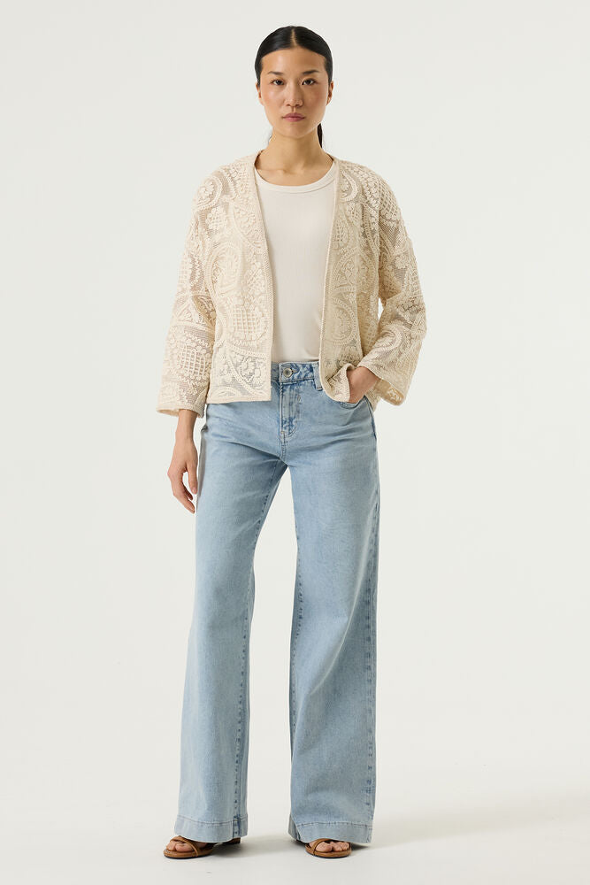 Crochet Cardigan - Off White