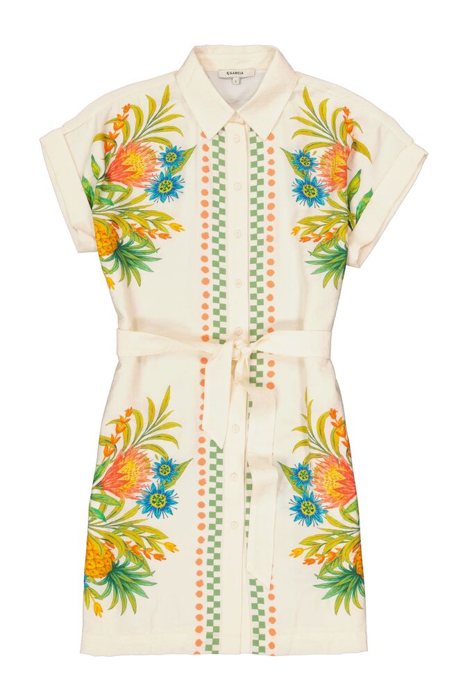 Print Dress - Turtledove