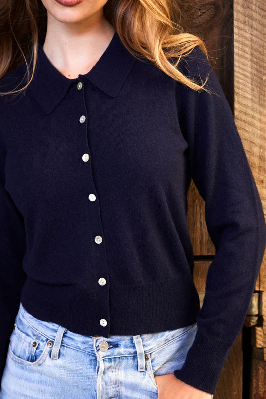 Jet Cardi - Navy