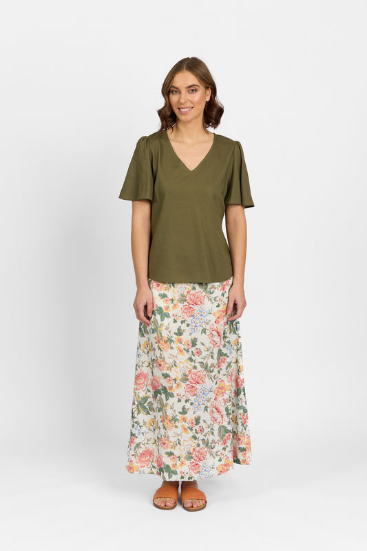 Hour Top - Olive