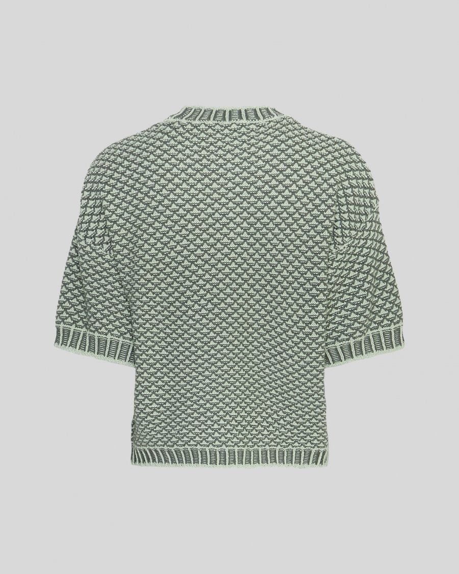 Catina Pilla 2/4 Pullover - Bok Choy/Wreath