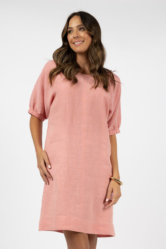 Lagoon Shift Dress - Blush