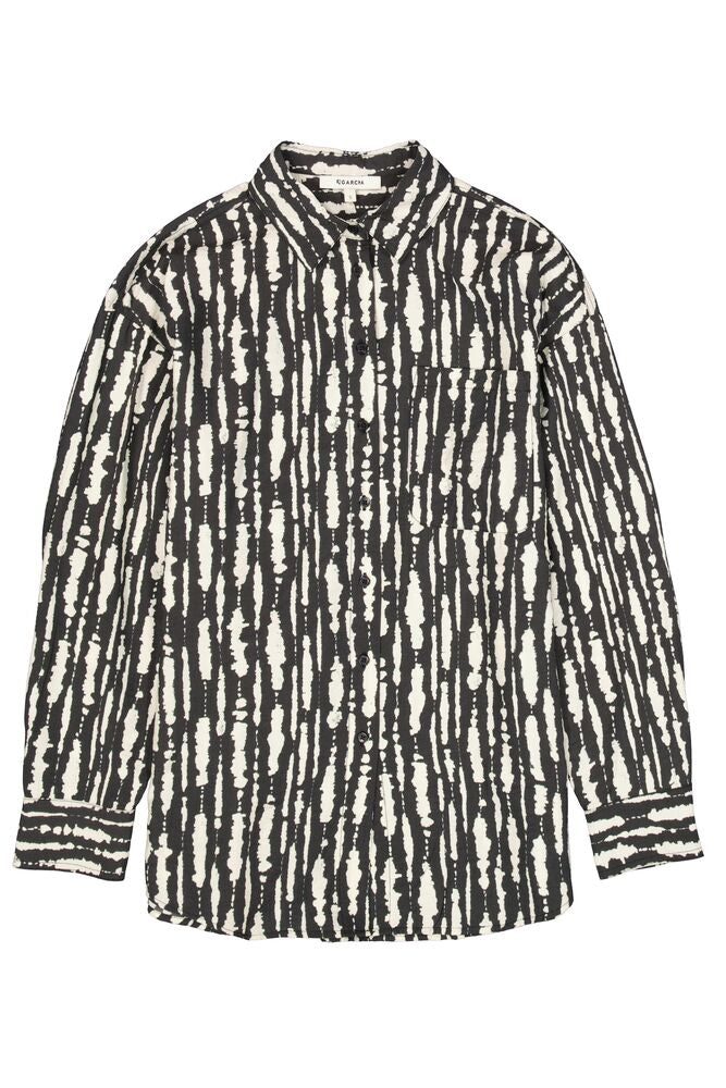 Black Print Shirt