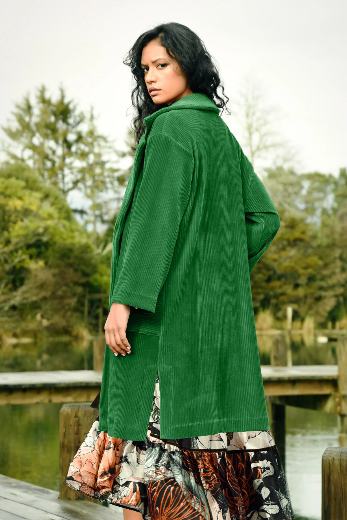 Coatigan Cutie Coat - Green