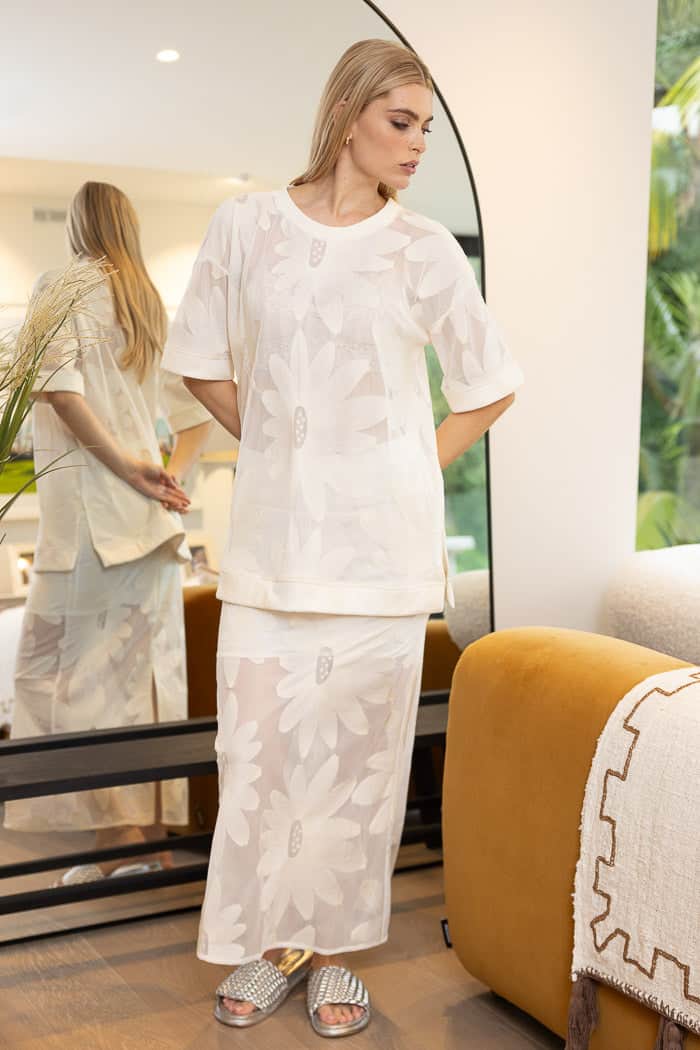Daisy T-Shirt - Cream