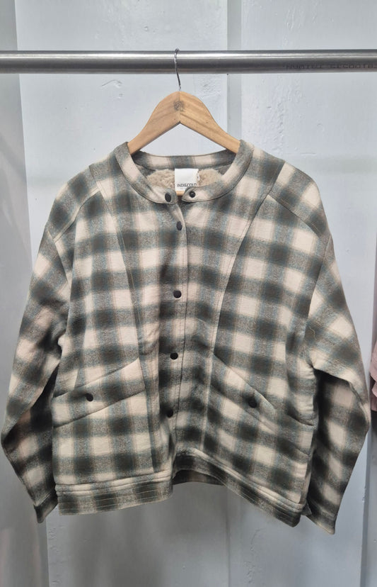 Checkered Cotton Jacket