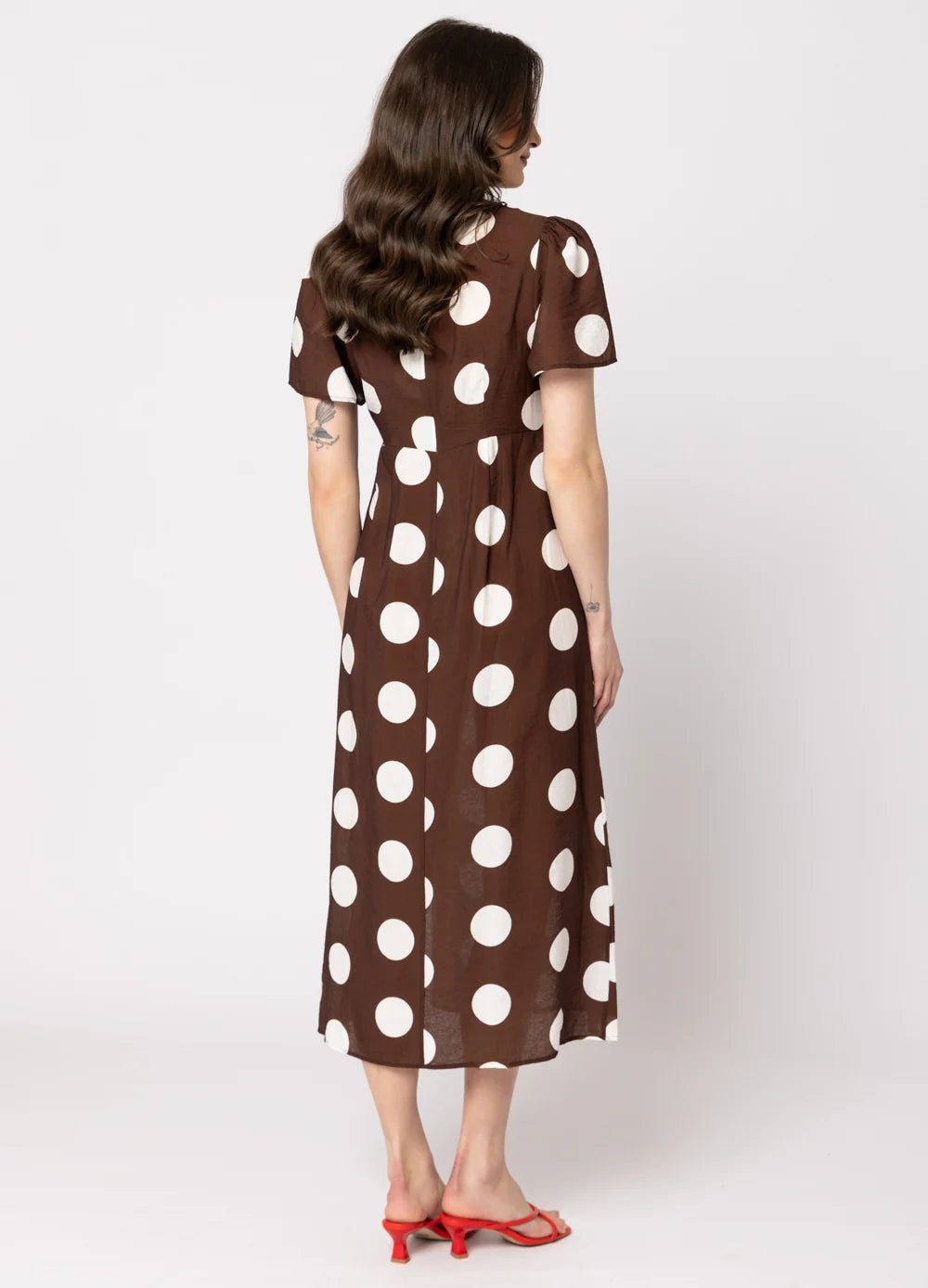 Angel Dress - Coffee Spot