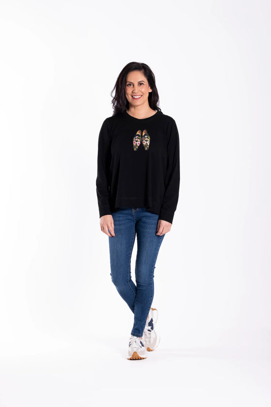 Basic Tee - Noir Shoes