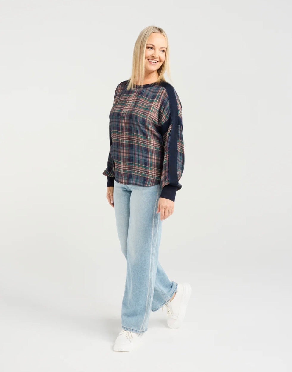 Theresa Top - Classic Plaid
