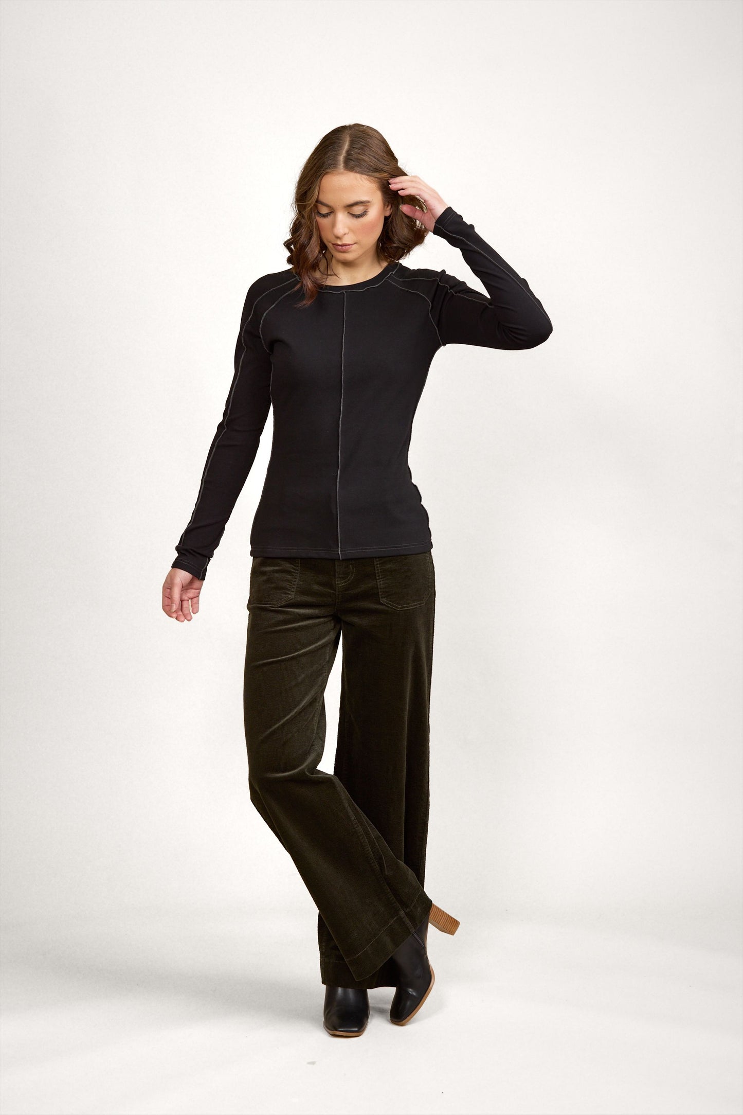 Alex Top - Black/Charcoal