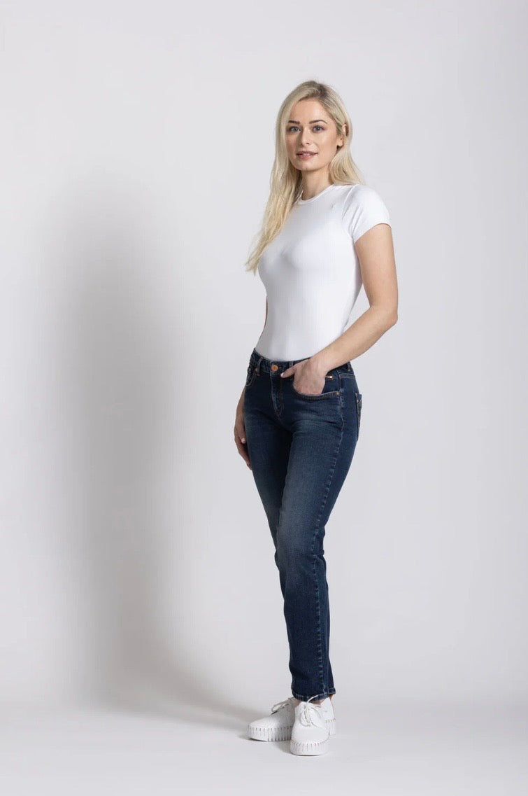 LTB New Anitta Zip - Mid Rise - Slim Straight