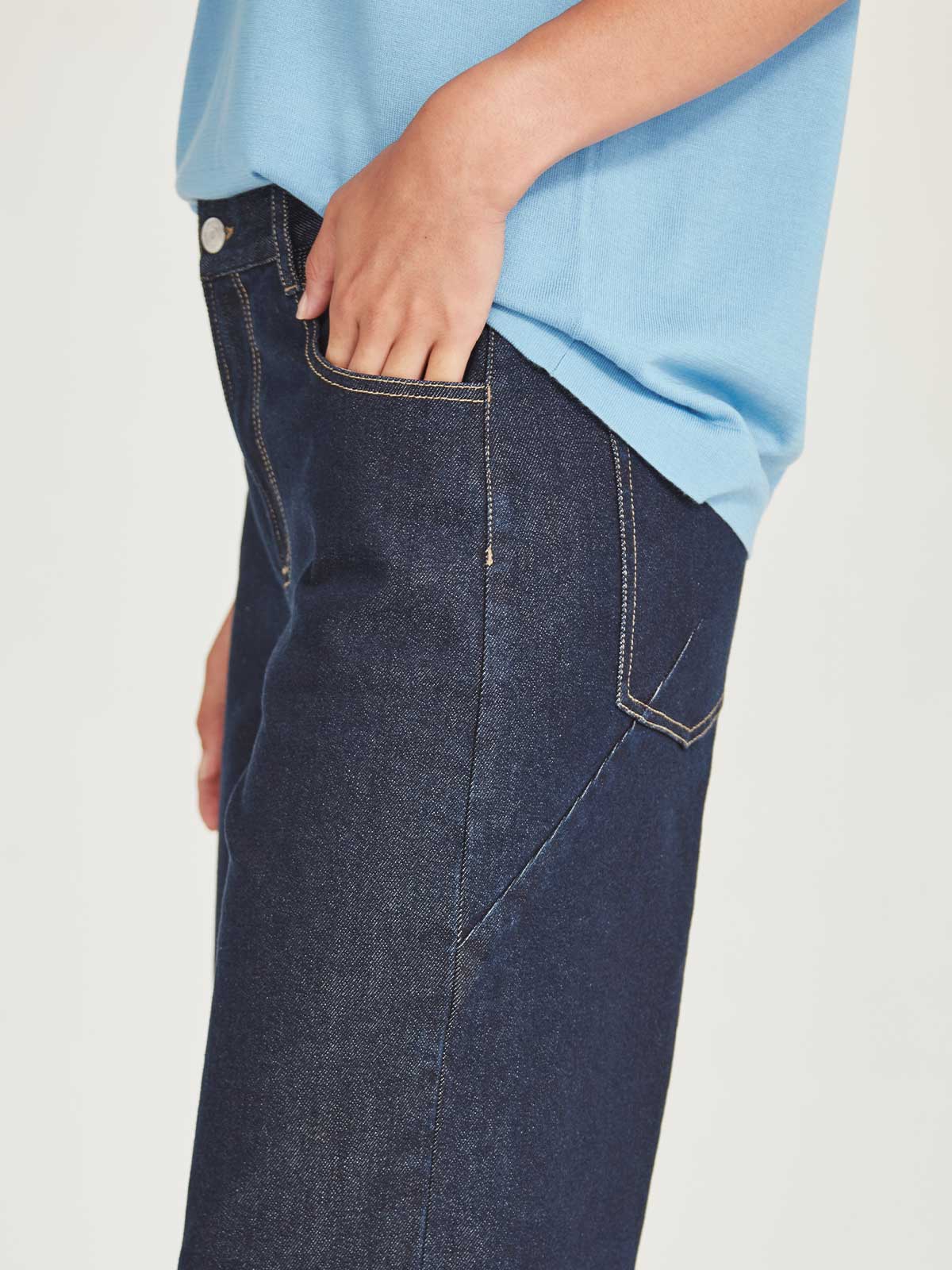 Bethany Denim Short - Dark Wash
